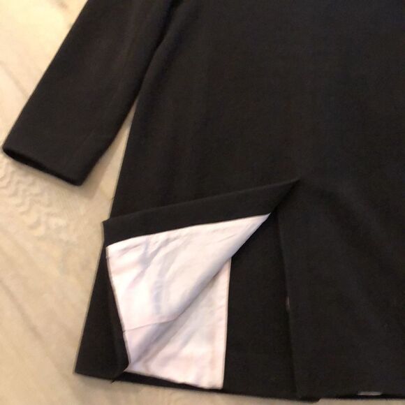 Women’s Cole Haan Long Cashmere/Wool Coat Size 2 - Picture 8 of 9